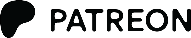 Patreon wordmark logo in black.